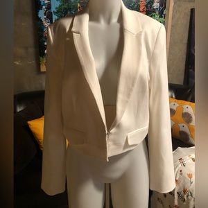 RW&CO. white jacket.  Size 12.  Excellent condition.